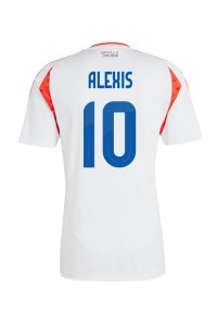 Chili Alexis Sanchez #10 Voetbaltruitje Uit tenue Copa America 2024 Korte Mouw